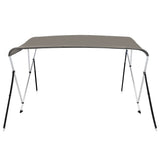 VidaXL bimini top 3 buer 183x196x137 cm grå