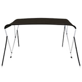 VidaXL bimini top 3 buer 183x160x137 cm sort