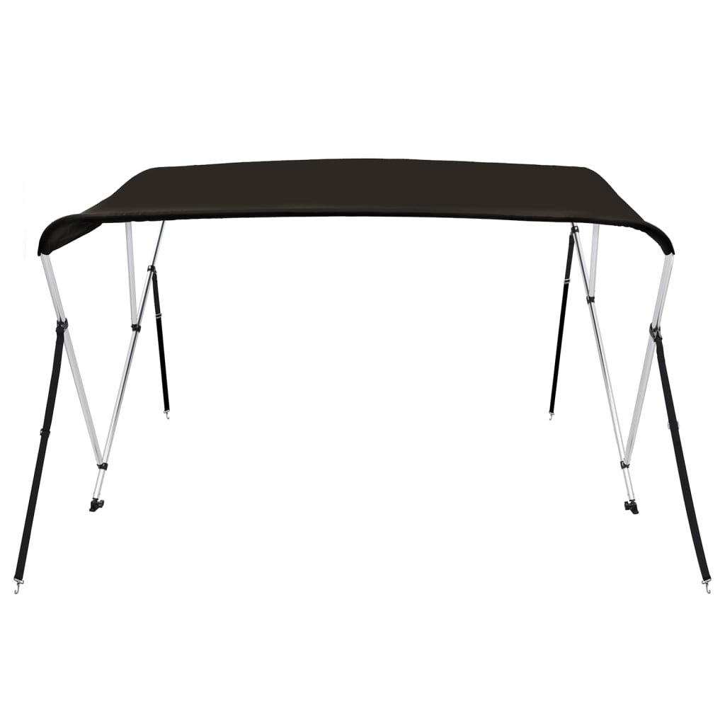 VidaXL bimini top 3 buer 183x196x137 cm sort