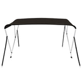 VidaXL bimini top 3 buer 183x196x137 cm sort