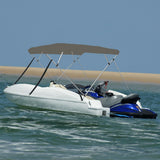 VidaXL bimini top 4 buer 243x180x137 cm grå