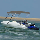 VidaXL bimini top 4 buer 243x210x137 cm grå