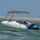 VidaXL bimini top 4 buer 243x244x137 cm grå