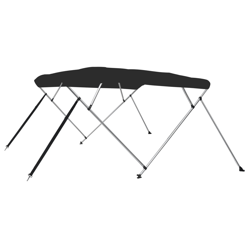VidaXL bimini top 4 buer 243x196x137 cm sort