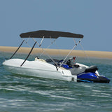 VidaXL bimini top 4 buer 243x210x137 cm sort