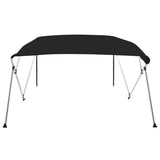 VidaXL bimini top 4 buer 243x244x137 cm sort