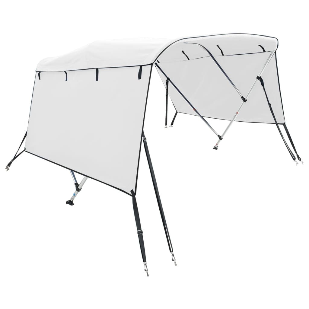 VidaXL bimini top 3 buer med sidevægge 183x(170-182)x137 cm