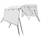 VidaXL bimini top 3 buer med sidevægge 183x(170-182)x137 cm