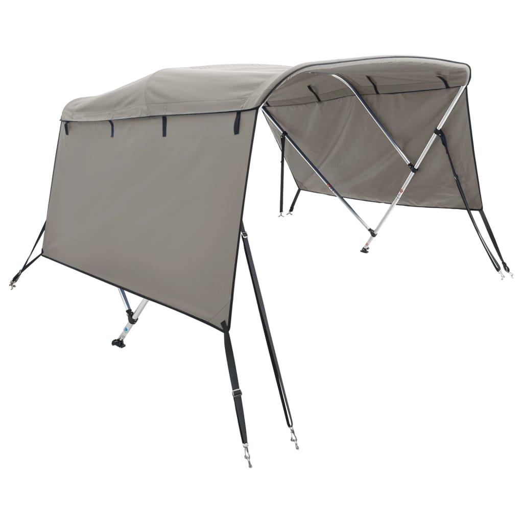 VidaXL bimini top 3 buer med sidevægge 183x(170-182)x137 cm