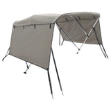 VidaXL bimini top 3 buer med sidevægge 183x(170-182)x137 cm