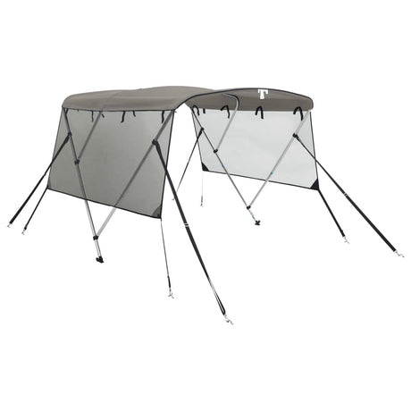 VidaXL bimini top 3 buer med mesh sidevægge 183x(154-167)x137 cm