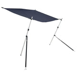 VidaXL skyggestof t-top 170x170x (115-183) cm blå