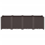 Vidaxx plantekasse 160x40x53 cm polypropylen brun