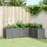 Vidaxx plantekasse 160x120x53 cm polypropylen lysegrå