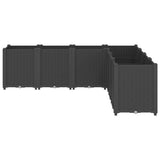 Vidaxx plantekasse 160x160x53 cm polypropylen sort