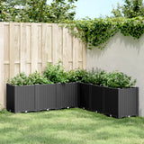 Vidaxx plantekasse 160x160x53 cm polypropylen sort