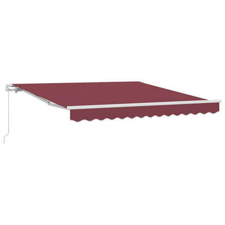 Vidaxx fortelt manuelt udtrækbart 300x250 cm bordeauxrød