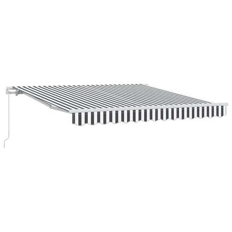 Vidaxx fortelt manuelt udtrækbart 300x250 cm antracit og hvid
