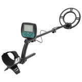 Vidaxxl metaldetektor med LCD-skærm, 24 cm søgedybde