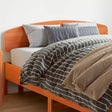 Vidaxl hoofdbord 150 cm massief grenenhout wasbruin