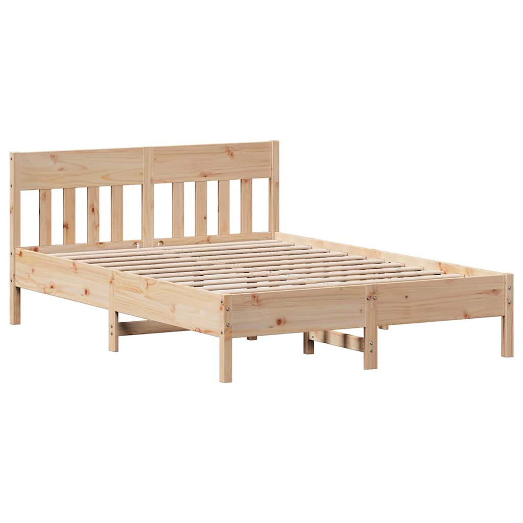 Vidaxl bedframe zonder matras massief grenenhout 150x200 cm