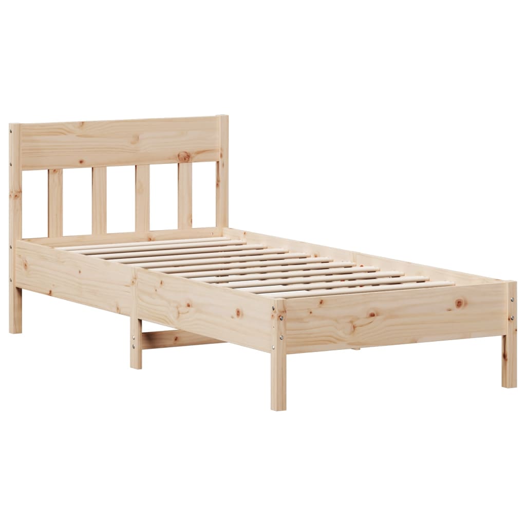 Vidaxl bedframe zonder matras massief grenenhout 90x200 cm