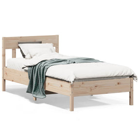 Vidaxl bedframe zonder matras massief grenenhout 90x200 cm