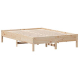 Vidaxl bedframe zonder matras massief grenenhout 140x190 cm