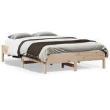 Vidaxl bedframe zonder matras massief grenenhout 140x190 cm