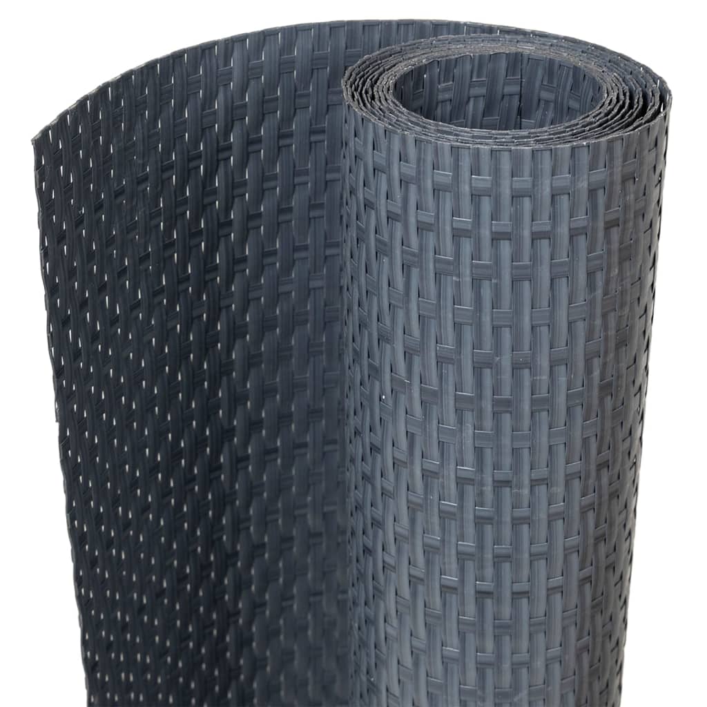 Vidaxx altanskærm 1000x90 cm polyrattan antracit