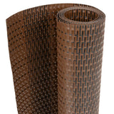 Vidaxx altanskærm 1000x90 cm polyrattan brun og sort