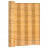 Vidaxx altanskærm 400x90 cm polyrattan lysebrun