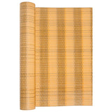 Vidaxx altanskærm 600x90 cm polyrattan lysebrun