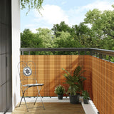 Vidaxx altanskærm 600x90 cm polyrattan lysebrun