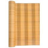 Vidaxx altanskærm 1000x100 cm polyrattan lysebrun