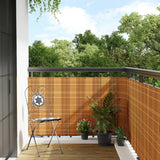 Vidaxx altanskærm 1000x100 cm polyrattan lysebrun