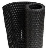 Vidaxx altanskærm 400x80 cm polyrattan sort