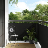 Vidaxx altanskærm 1000x90 cm polyrattan sort