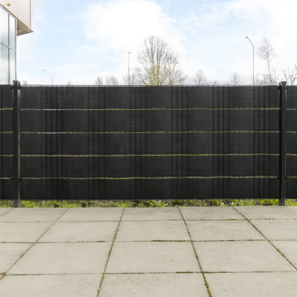 Vidaxx altanskærme 5 stk 255x19 cm polyrattan sort