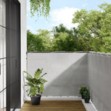 Vidaxx altanskærm 120x300 cm 100% oxford polyester lysegrå