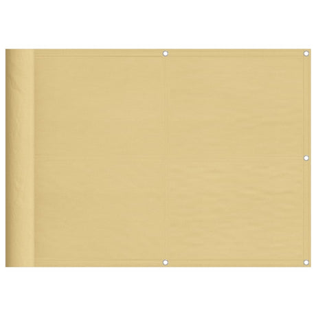 Vidaxx altanskærm 75x400 cm 100% oxford polyester sandfarvet