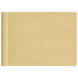 Vidaxx altanskærm 75x400 cm 100% oxford polyester sandfarvet