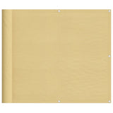 Vidaxx altanskærm 90x300 cm 100% oxford polyester sandfarvet
