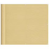 Vidaxx altanskærm 90x500 cm 100% oxford polyester sandfarvet