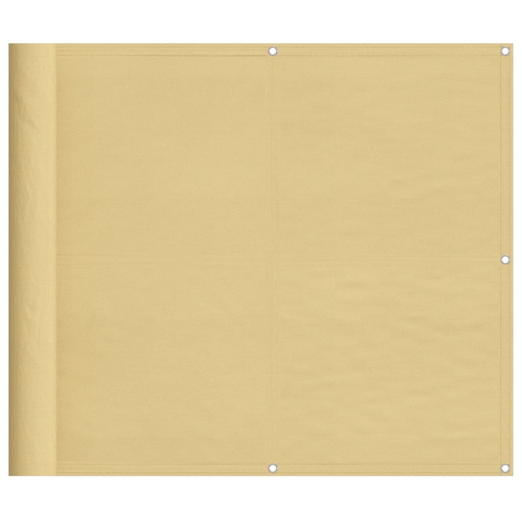 Vidaxx altanskærm 90x600 cm 100% oxford polyester sandfarvet