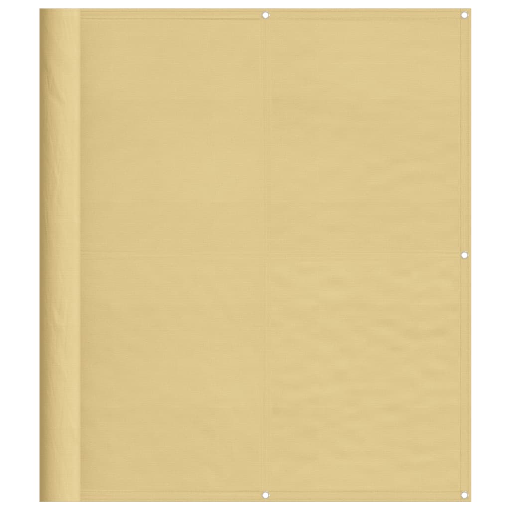 Vidaxx altanskærm 120x600 cm 100% oxford polyester sandfarvet