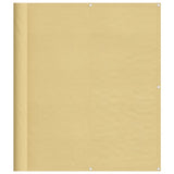 VidaXL Balkonskærm 120x700 cm 100% oxford polyester sandfarvet