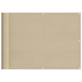 Vidaxx altanskærm 75x700 cm 100% oxford polyester beige