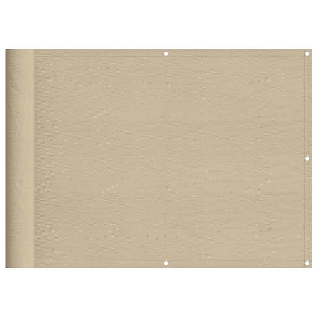 Vidaxx altanskærm 75x800 cm 100% oxford polyester beige