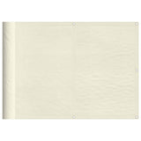 Vidaxx altanskærm 75x800 cm 100% oxford polyester cremefarvet